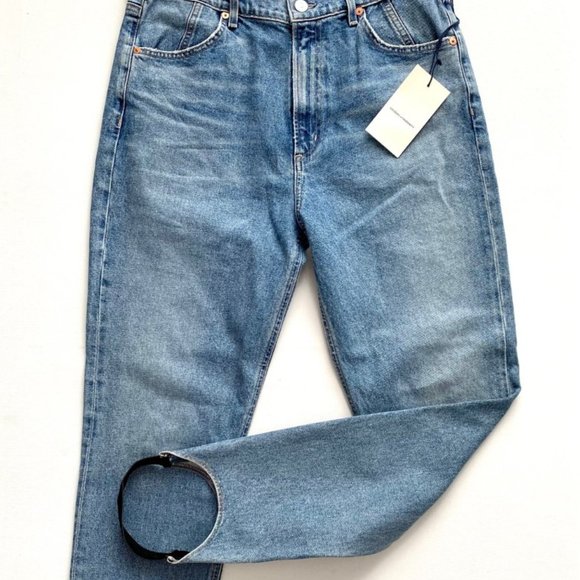 CITIZENS OF HUMANITY Valerie High Rise Tapered Stirrup Jean in Caraway ( 30 ) - Picture 3 of 9